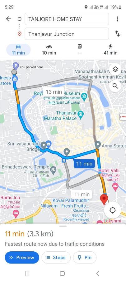 Tanjore Home Stay Танджавур Экстерьер фото